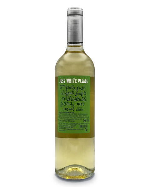 Vino Blanco Just White Please 2022