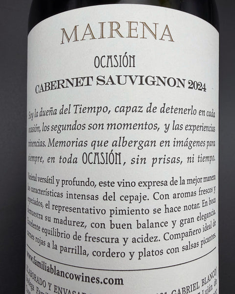 Vino Tinto Mairena Ocasión Cabernet Sauvignon 2024