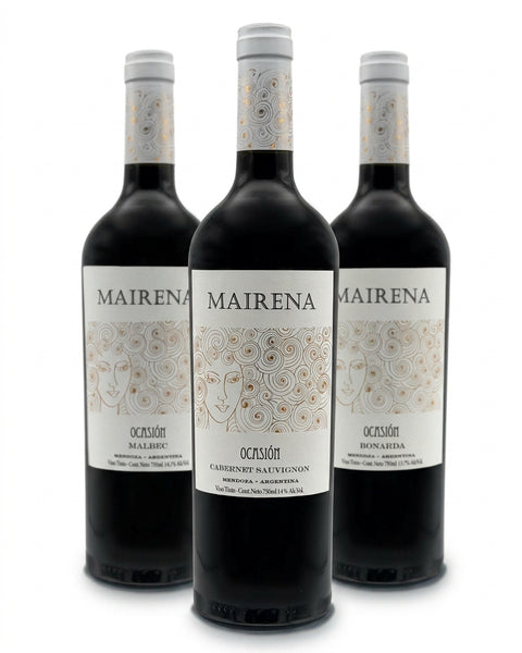 Set Triple Vino Tinto Mairena Ocasión