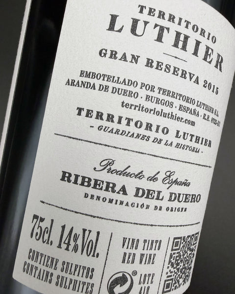 Vino Tinto Luthier Gran Reserva 2015